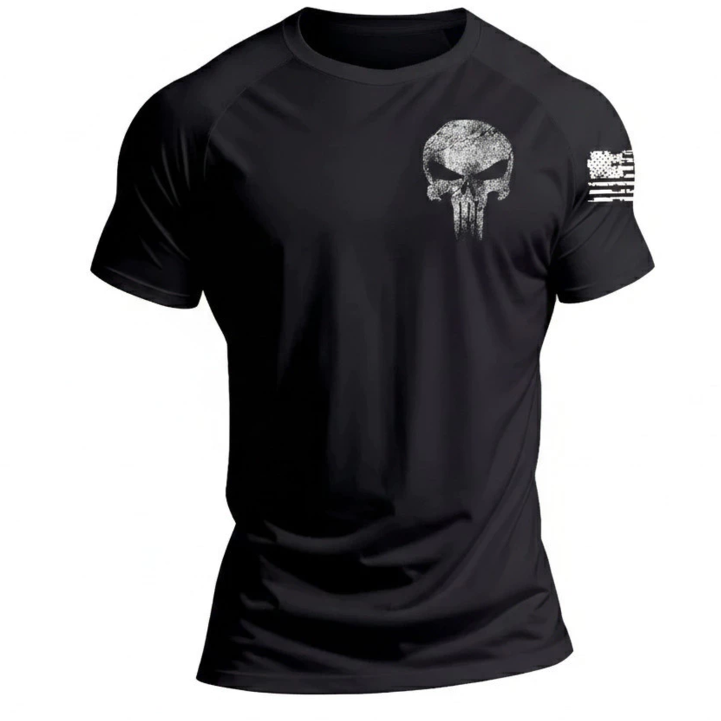 Camiseta Dry Fit Caveira Vingador