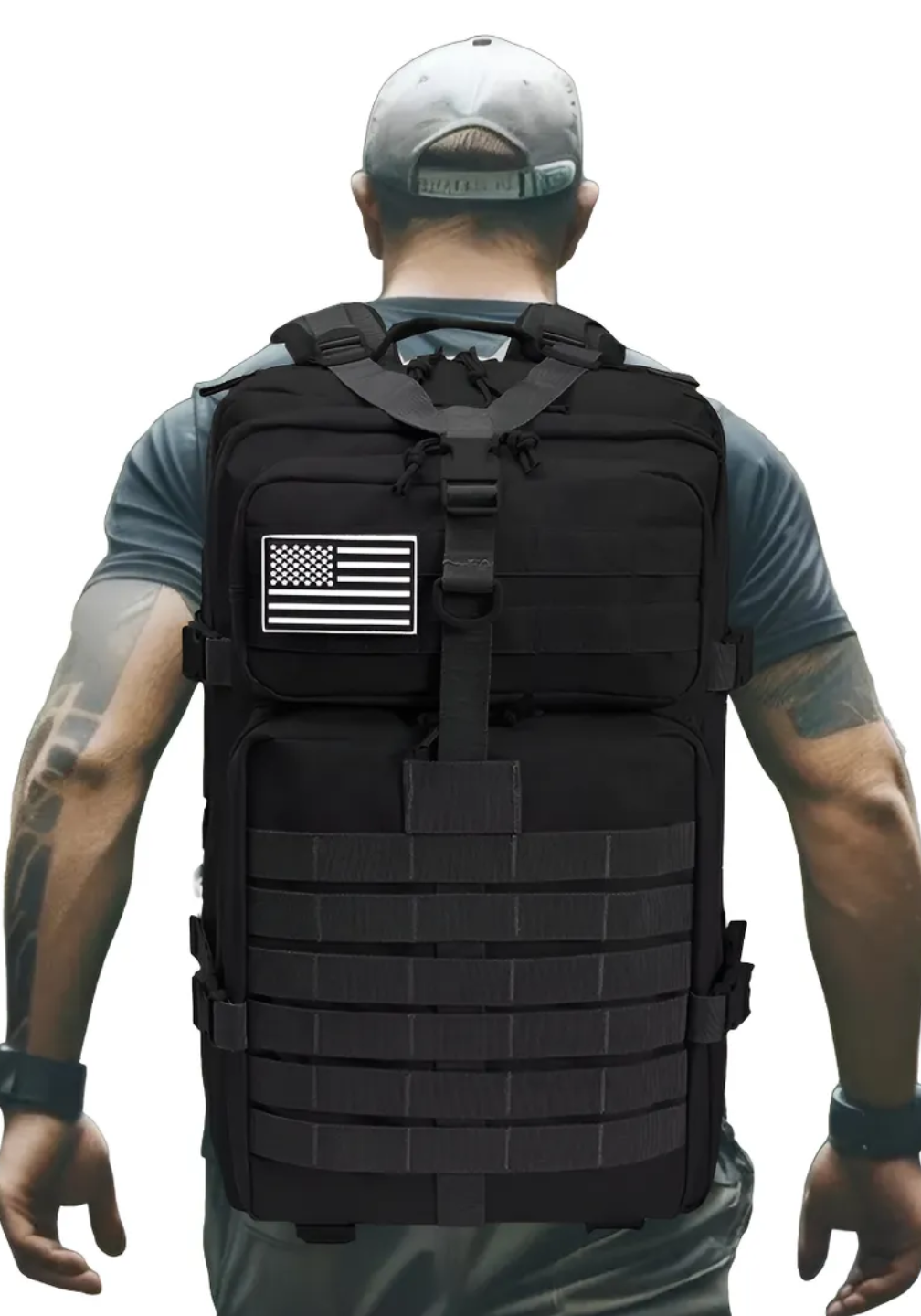 Mochila Tática Recon 50 Litros - Preta