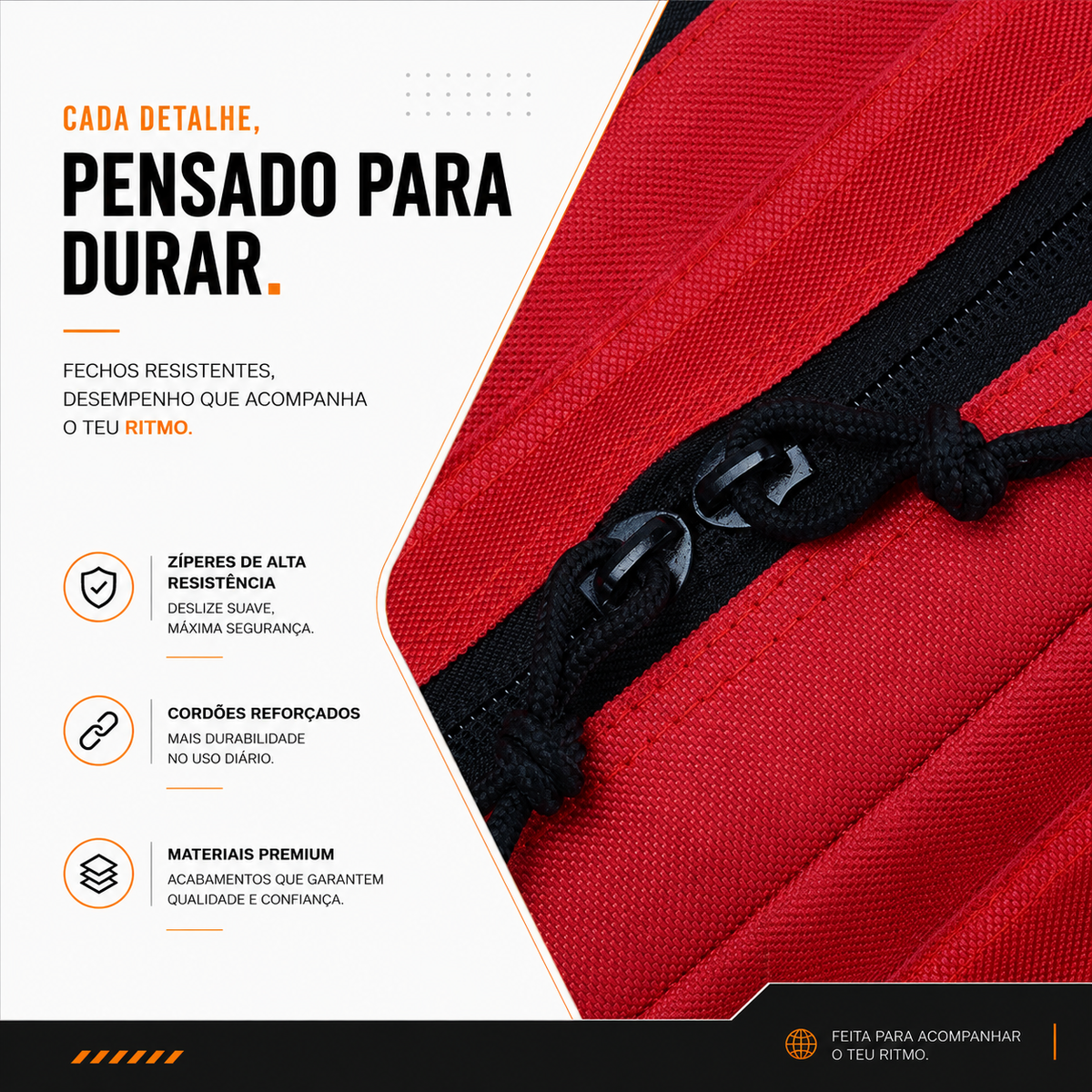 Mochila Tática Recon 50 Litros - Vermelha