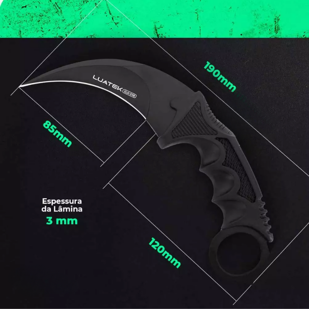 Karambit Tático Premium Garra