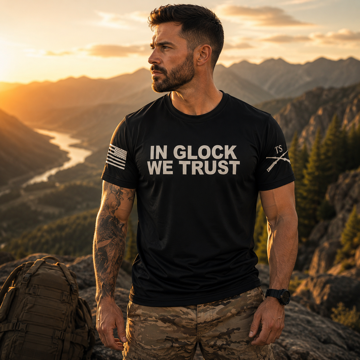 Camiseta Dry Fit Premium Confiança no Calibre