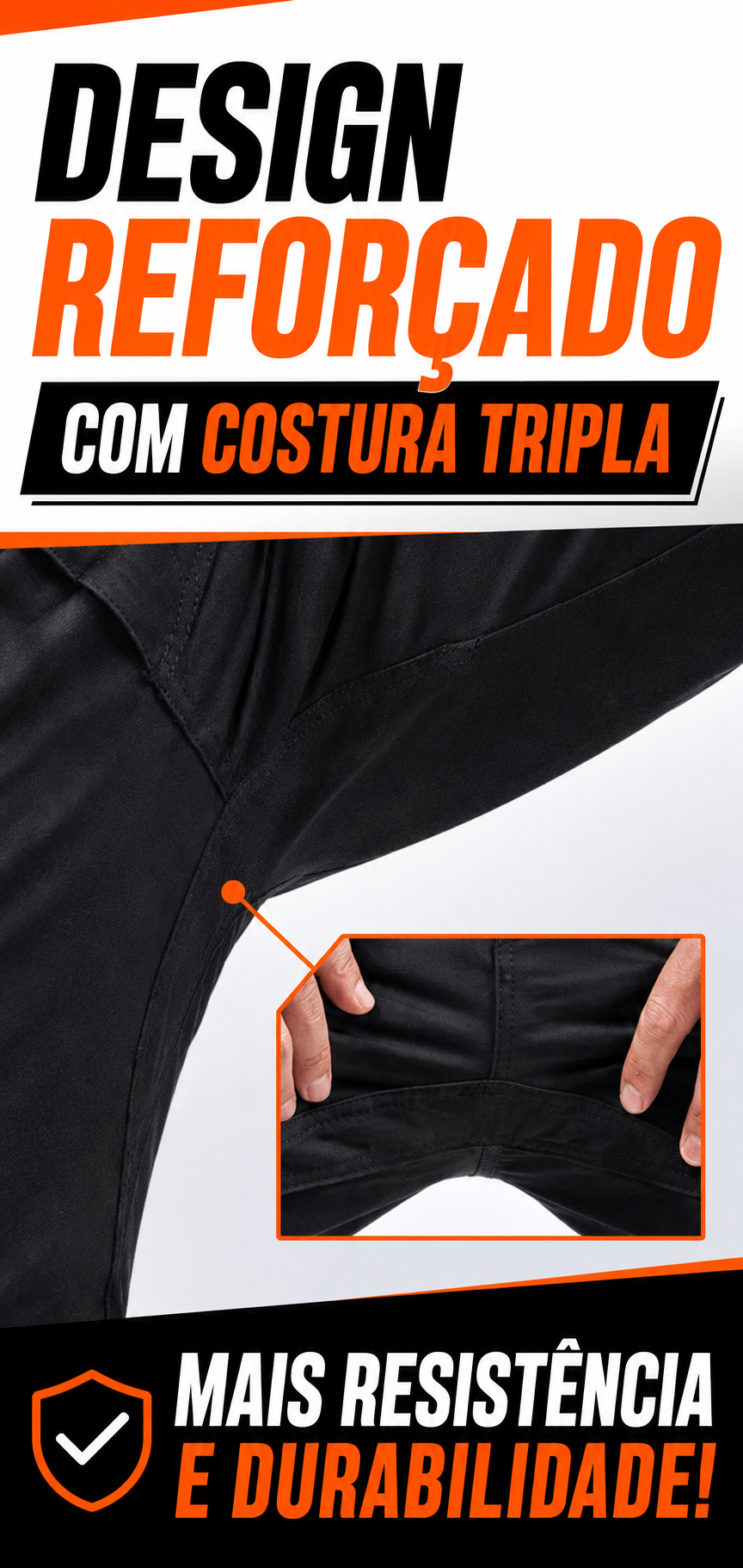 Calça Tática Patrulha - Preta