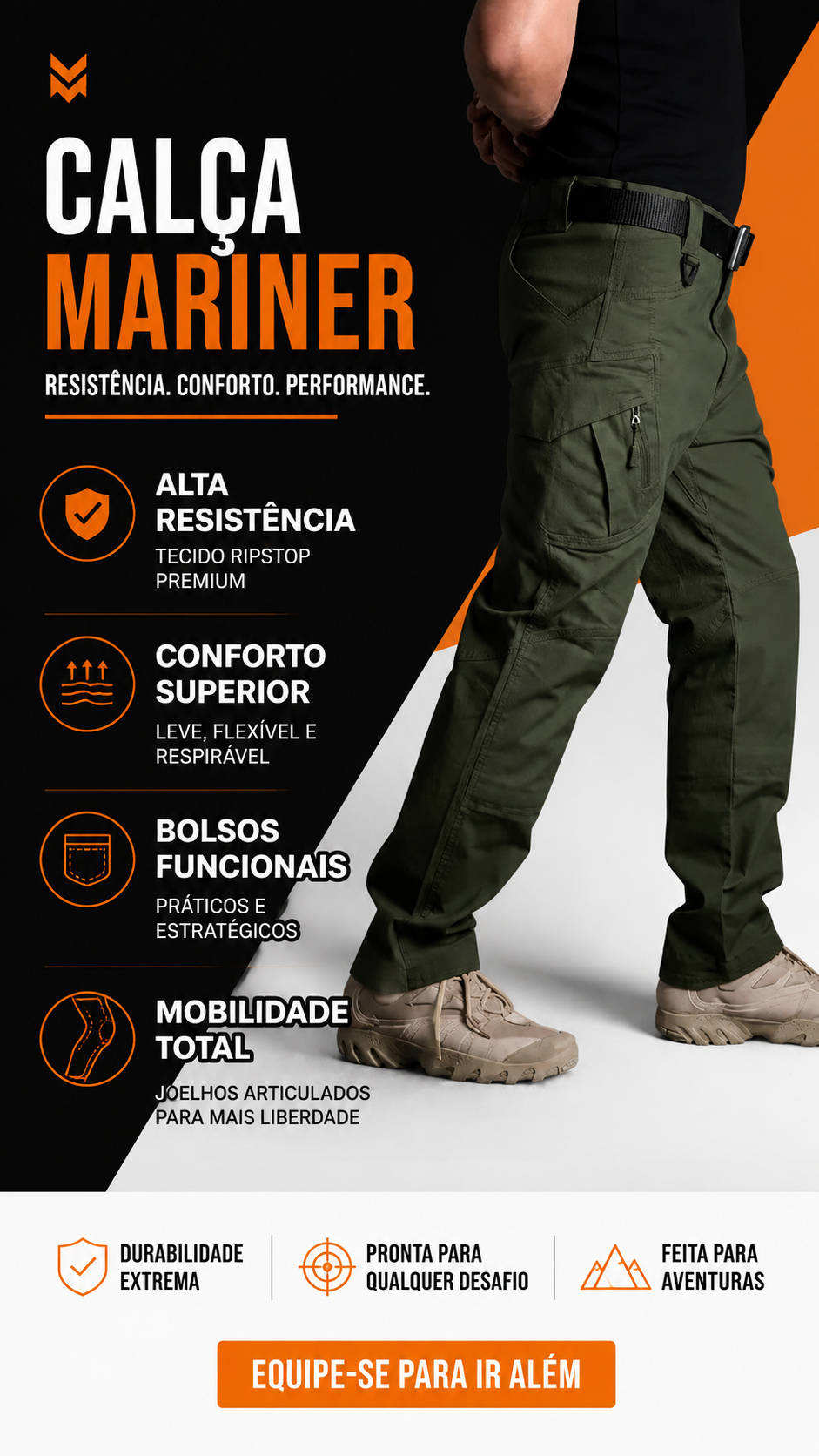 Calça Tática Patrulha - Verde - foto 20