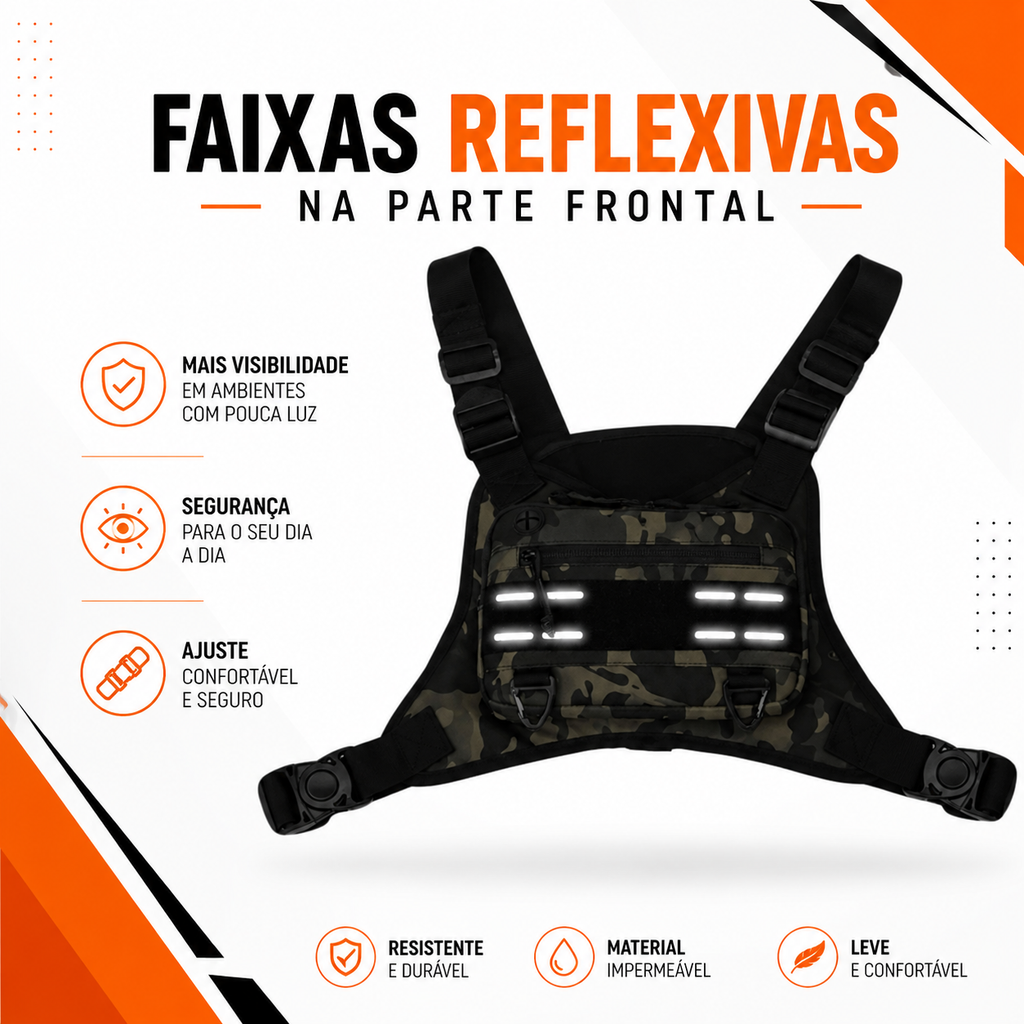 Bolsa Tática Transversal Patrulha
