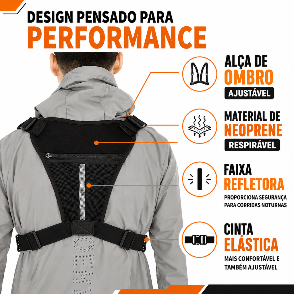 Bolsa de Peitoral Tática Alfa