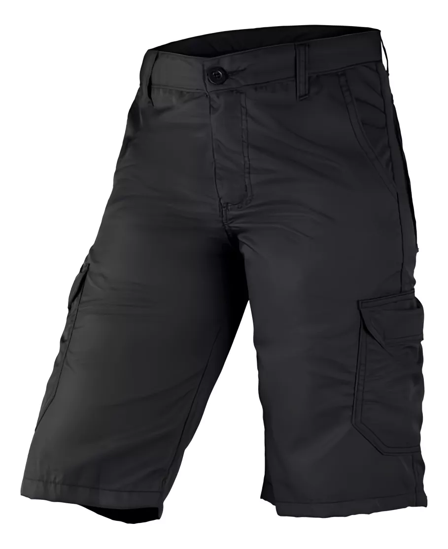 Bermuda Cargo Militar Tropa - Preta