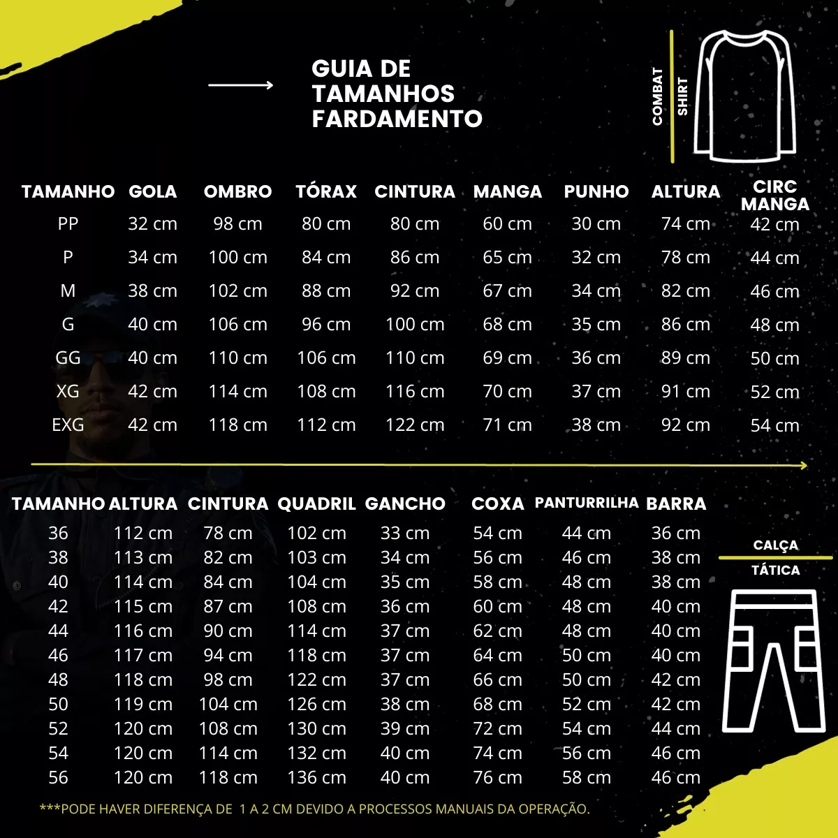 Farda Tática Completa Combat Shirt + Calça - Azul Noturno