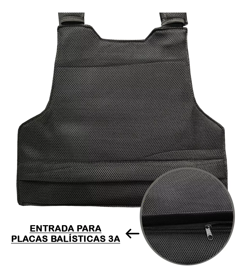 Capa de Colete Modular Batalhão - Preto
