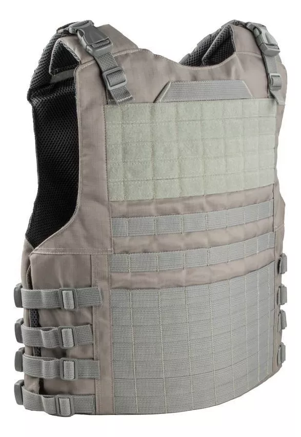 Capa de Colete Modular Slim Leve - Cinza