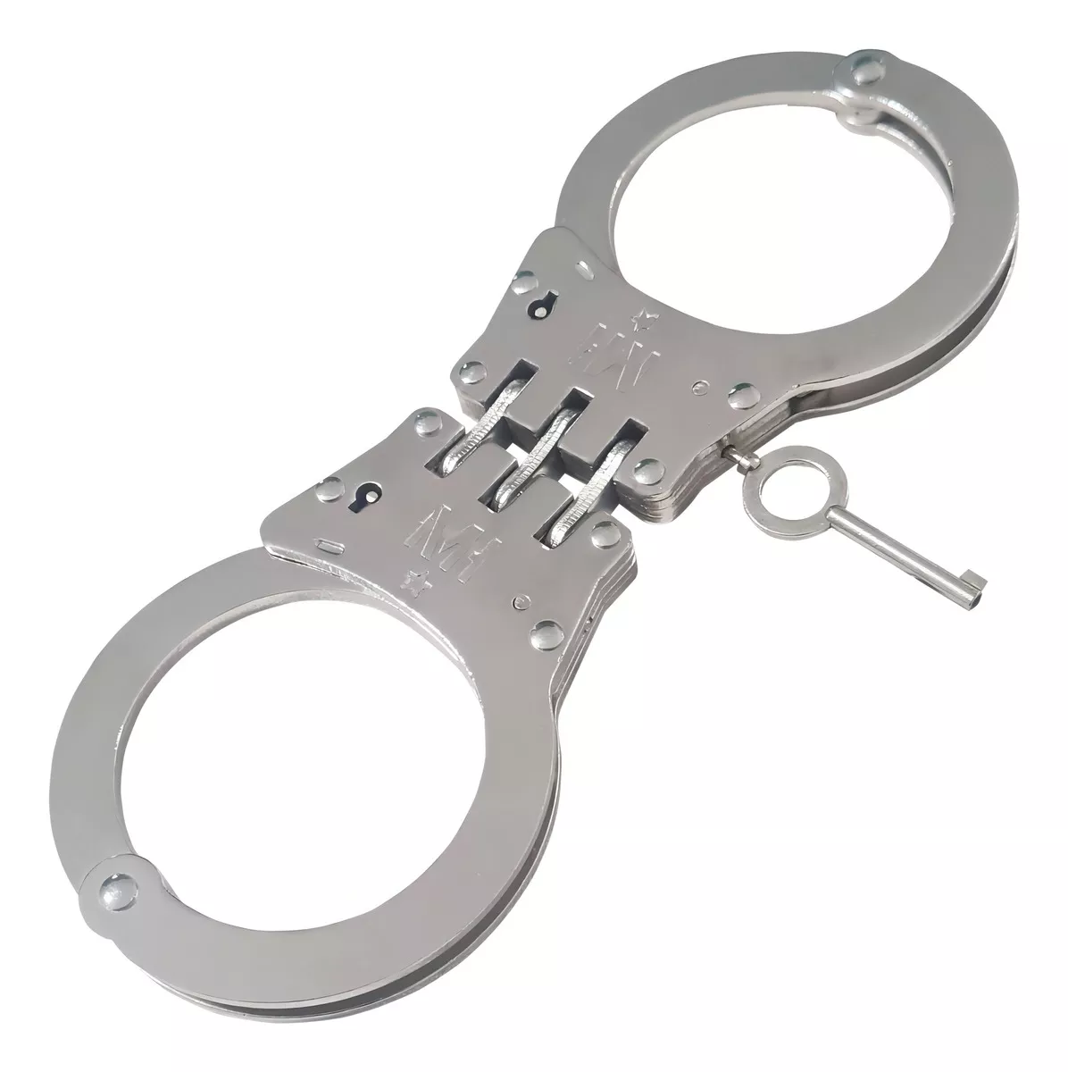 Algema Profissional de Dobradiça em Aço Niquelado