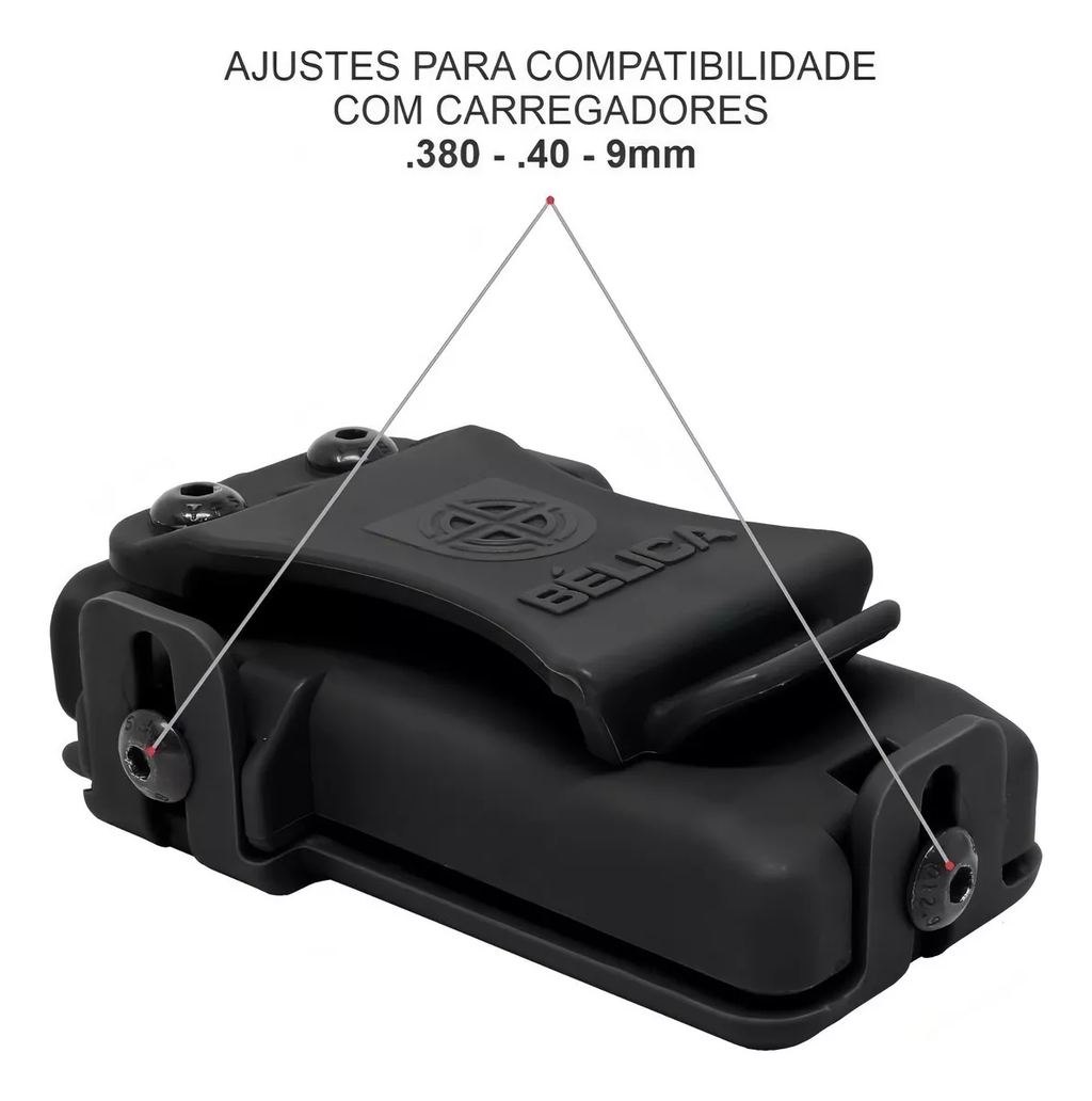 Porta Carregador Velado Universal de Cintura