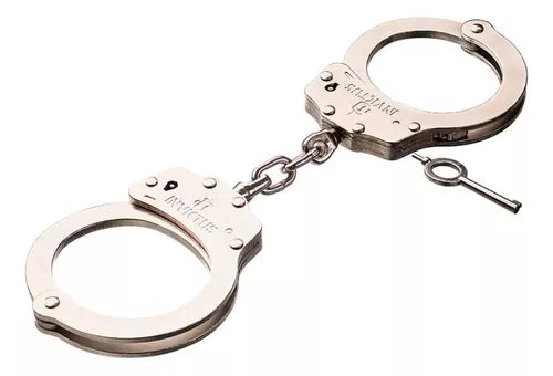 Algema Profissional de Corrente em Aço Niquelado