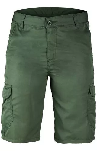 Bermuda Cargo Militar Tropa - Verde Oliva
