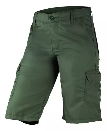 Bermuda Cargo Militar Tropa - Verde Oliva
