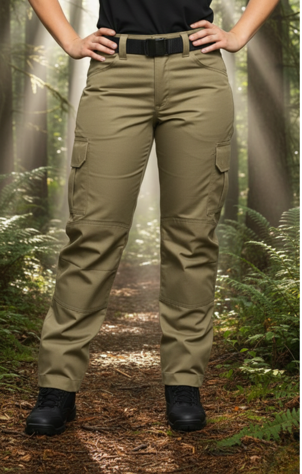 Calça Tática Feminina Campo - Cáqui