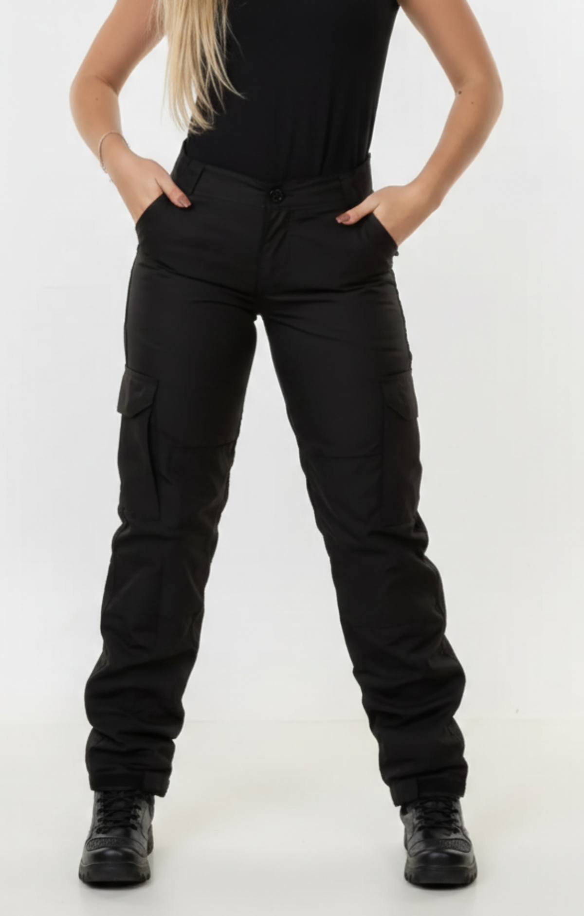 Calça Tática Feminina Força - Preta