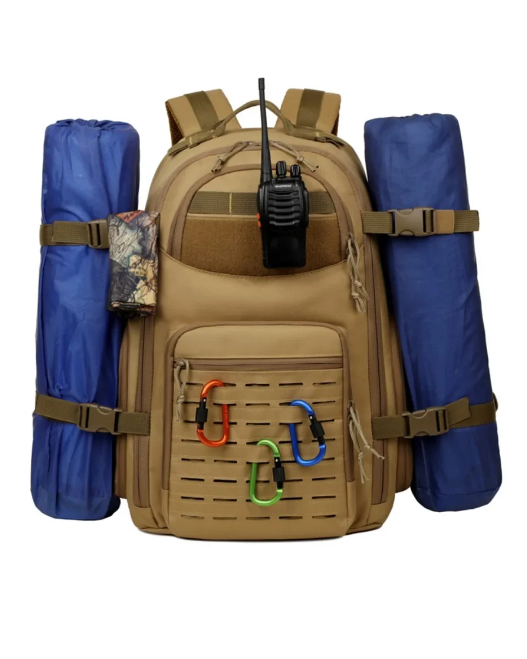 Mochila Tática Gavião 40 Litros - Cáqui