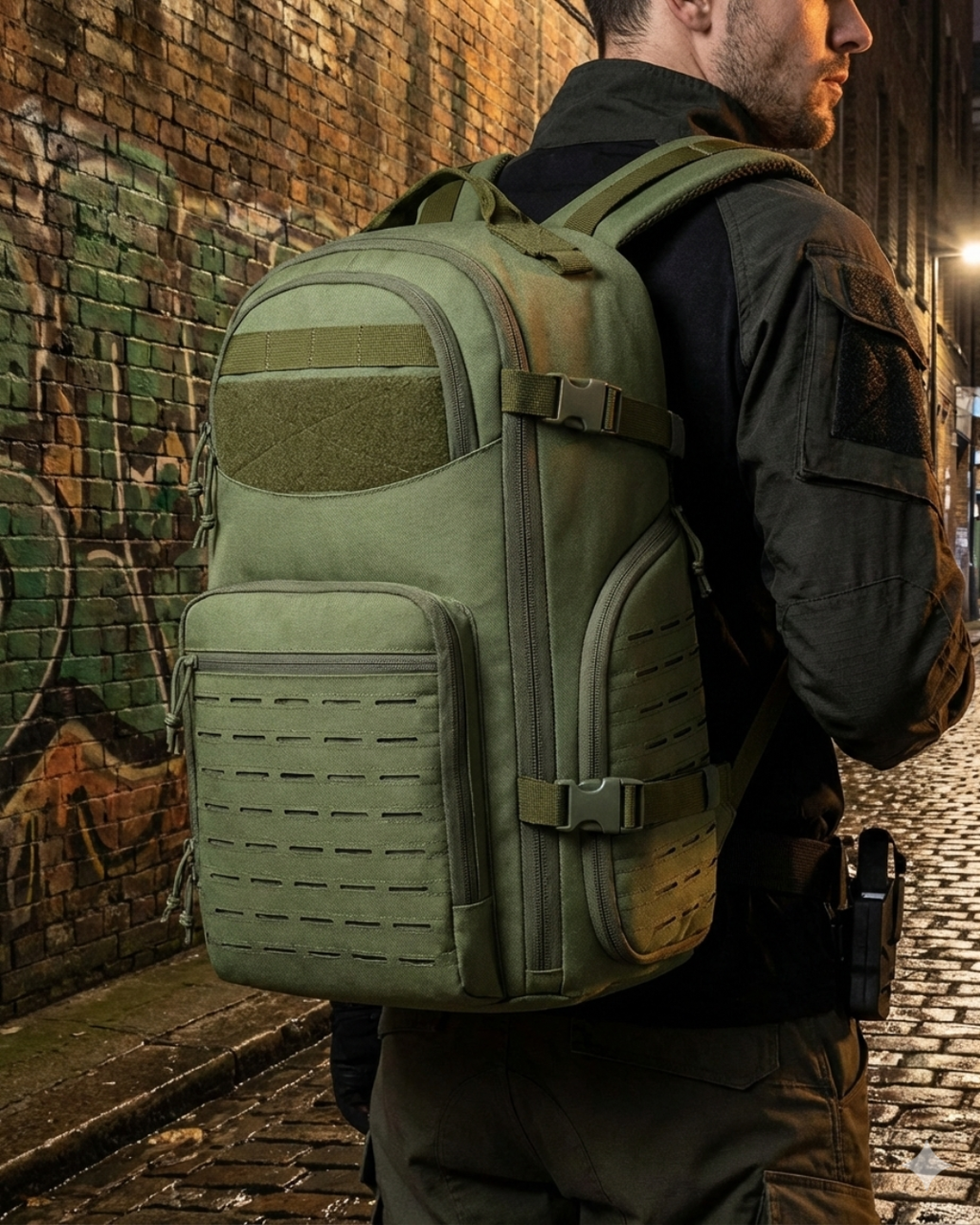 Mochila Tática Gavião 40 Litros - Verde