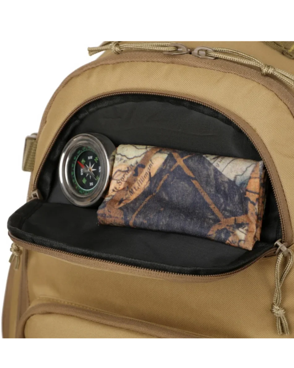 Mochila Tática Gavião 40 Litros - Cáqui