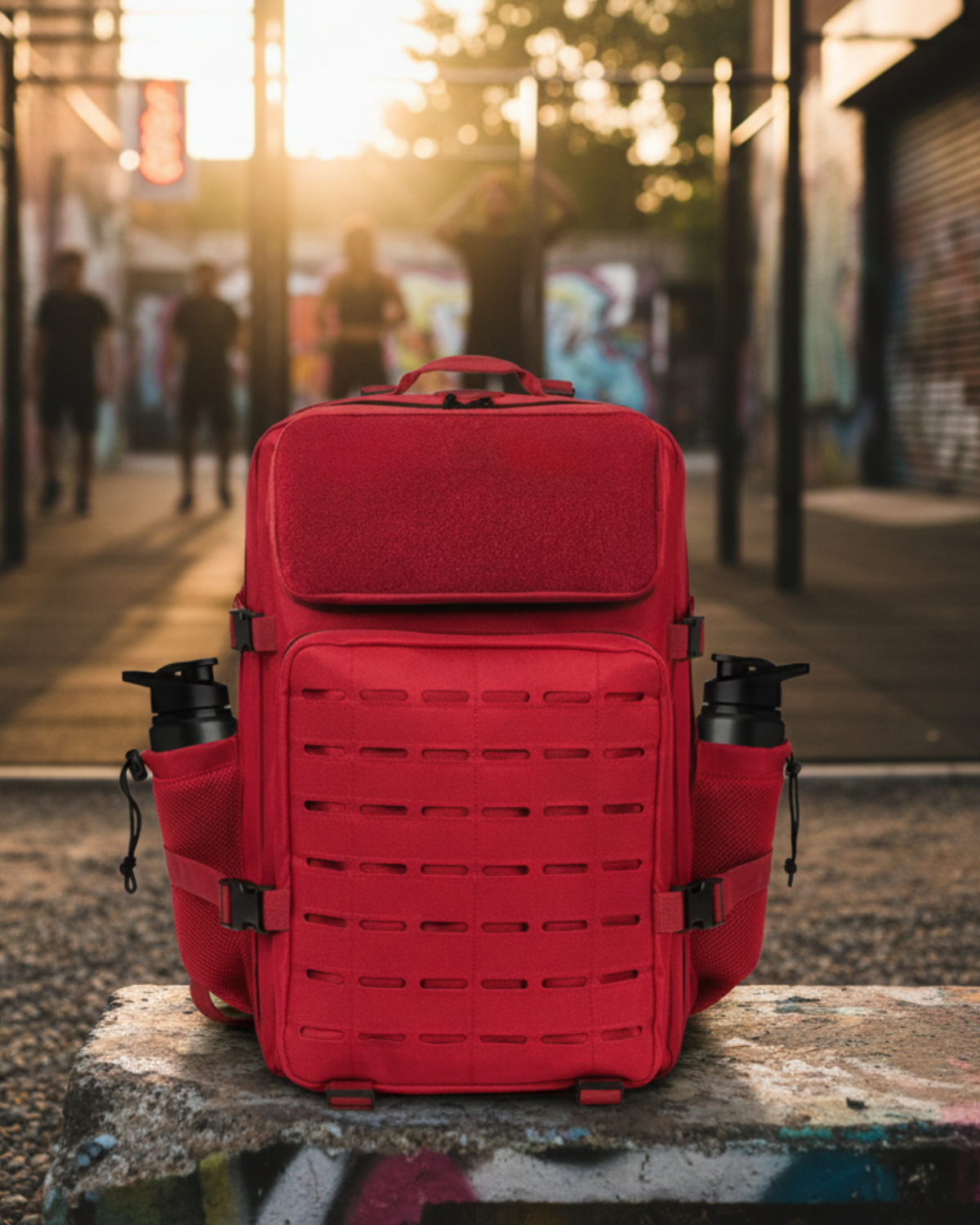 Mochila Andarilho 50 Litros - Vermelha