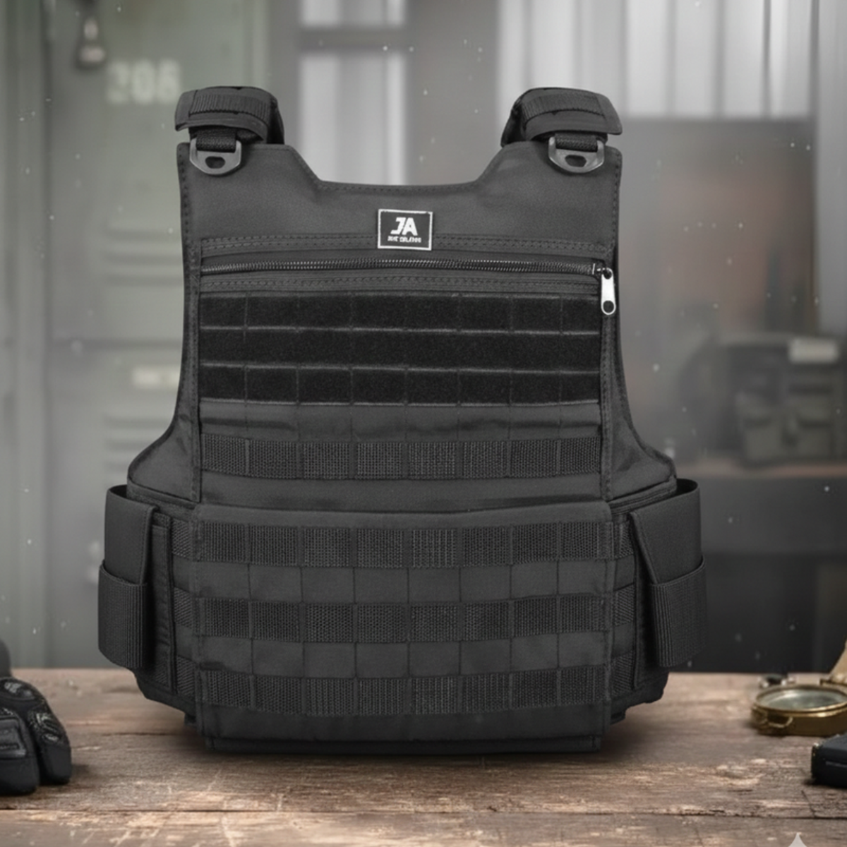 Capa de Colete Modular Batalhão - Preto