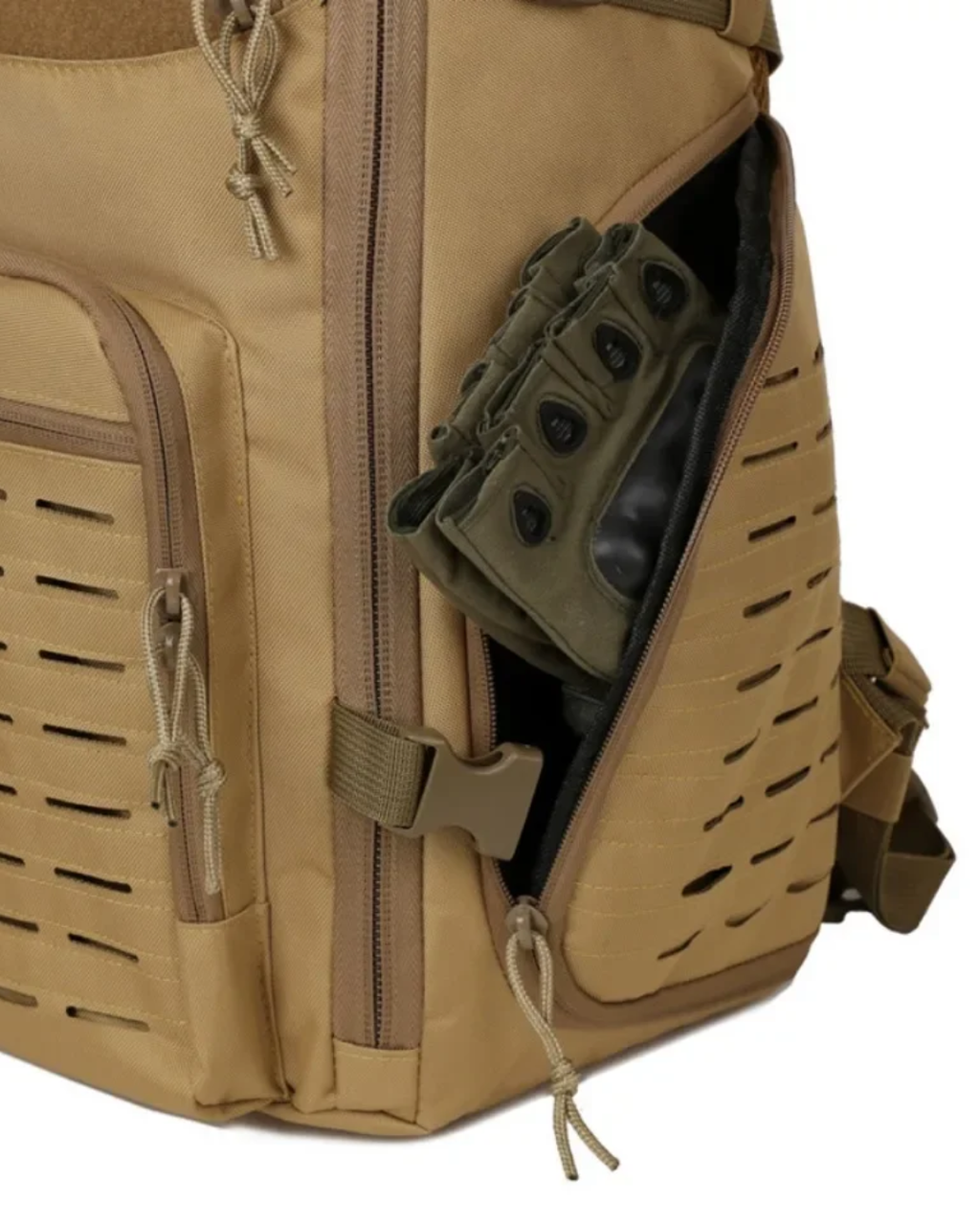 Mochila Tática Gavião 40 Litros - Cáqui