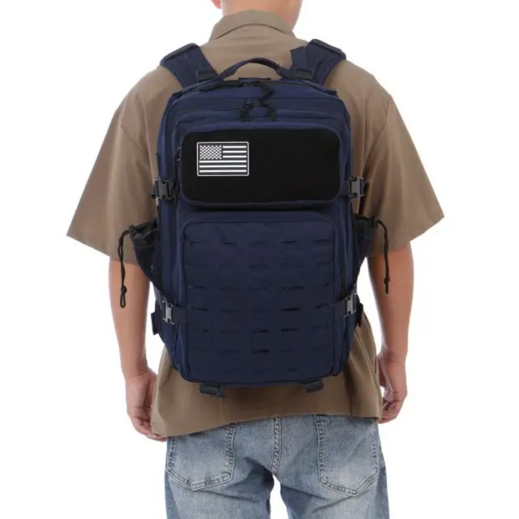 Mochila Andarilho 50 Litros - Azul