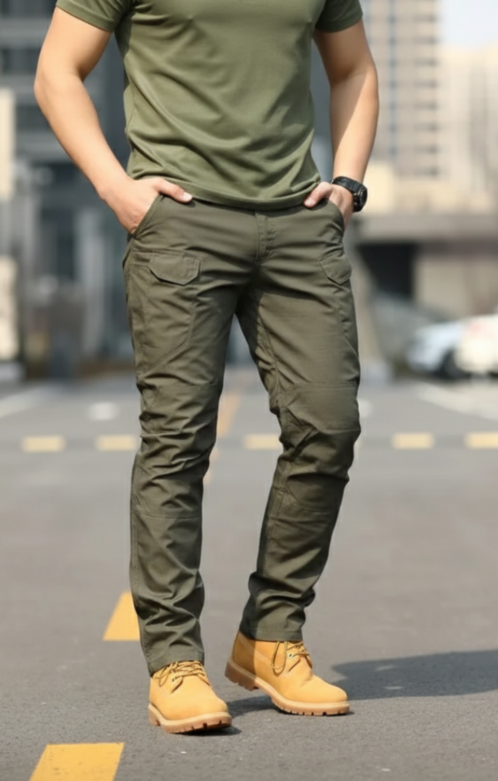 Calça Tática Missão - Verde Oliva