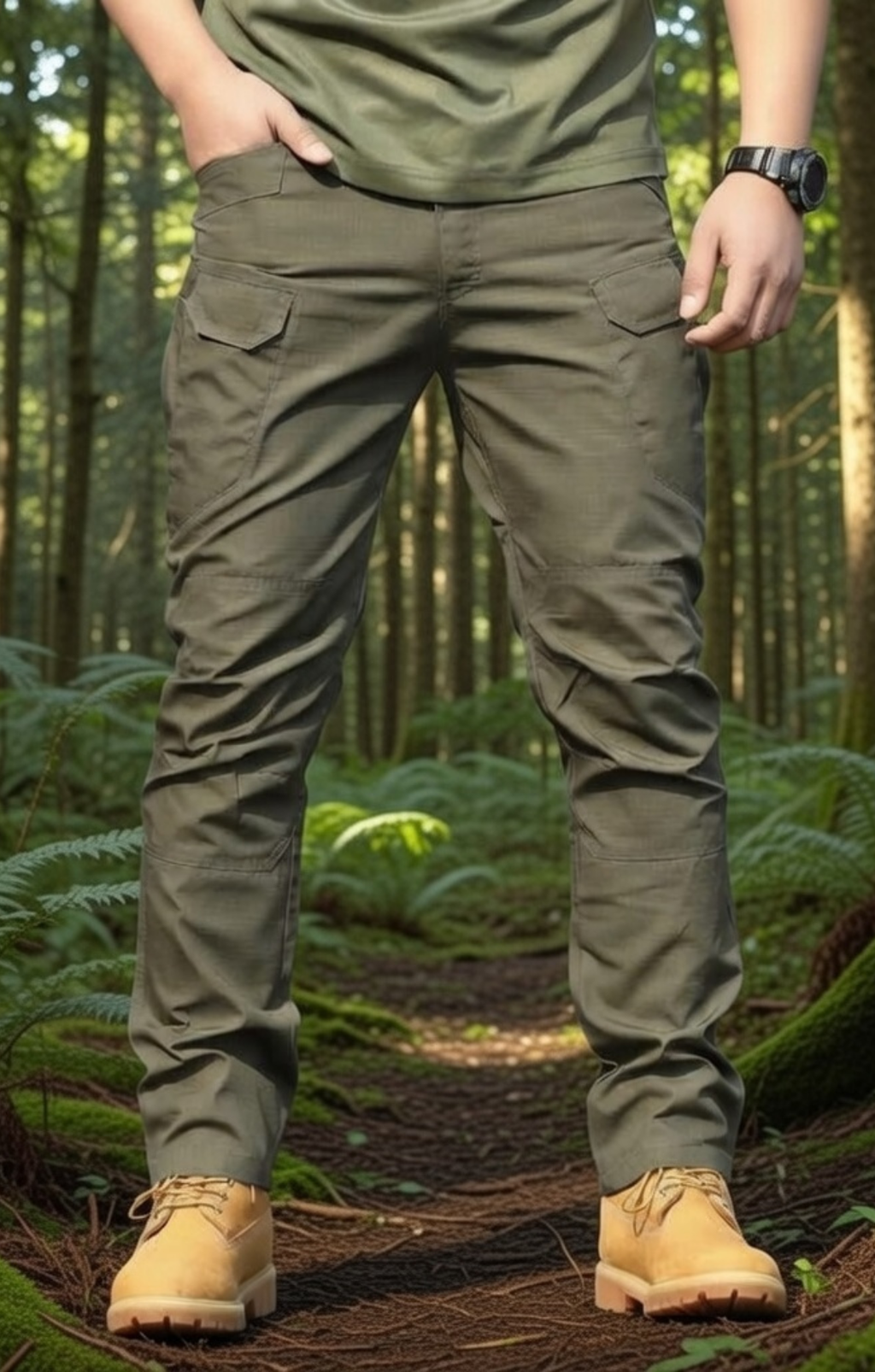 Calça Tática Missão - Verde Oliva