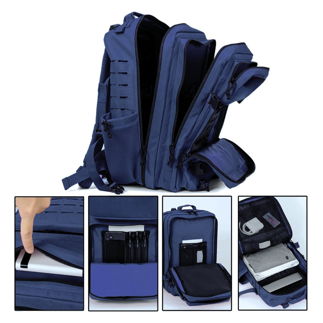 Mochila Andarilho 50 Litros - Azul