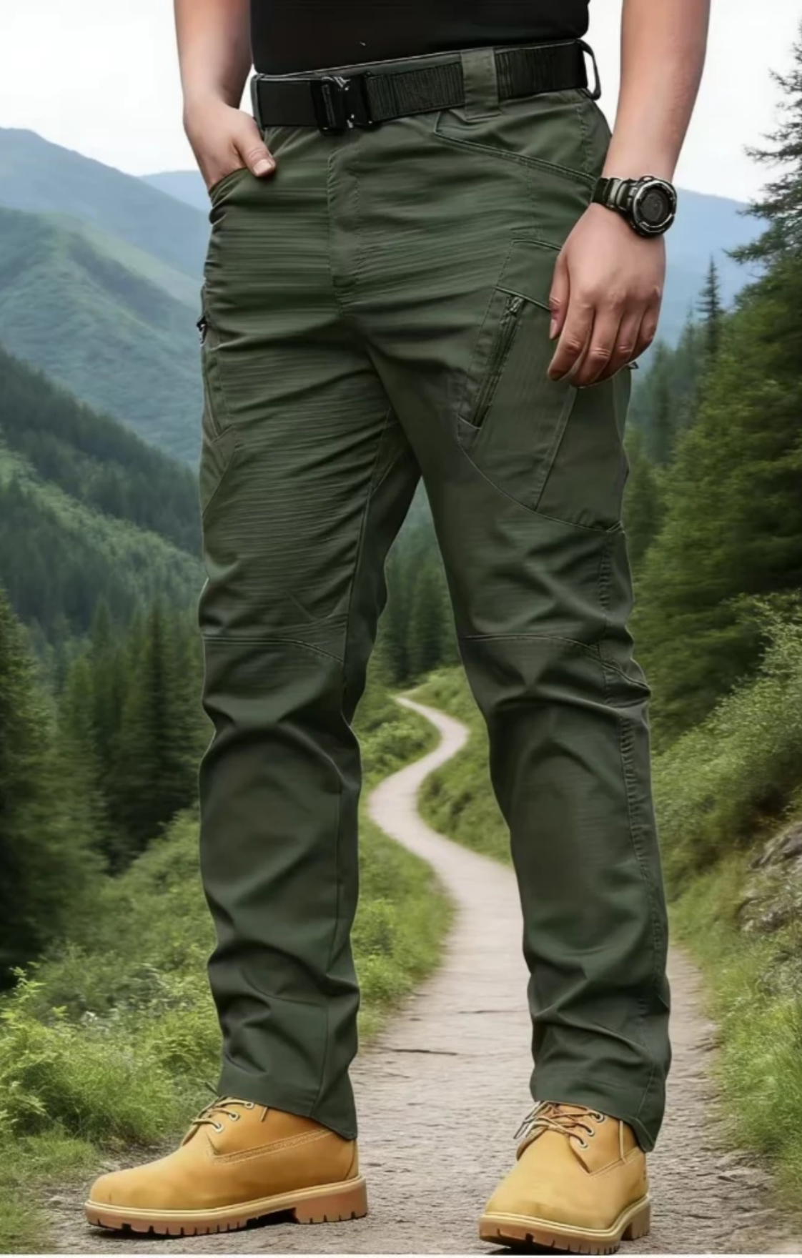 Calça Tática Patrulha - Verde - foto 7