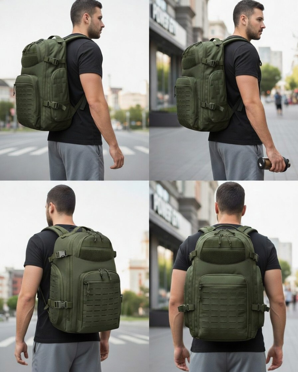 Mochila Tática Gavião 40 Litros - Verde