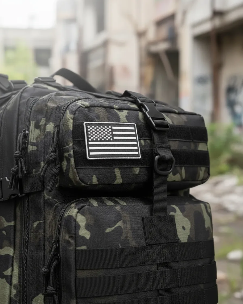 Mochila Tática Recon 50 Litros - Multicam Black