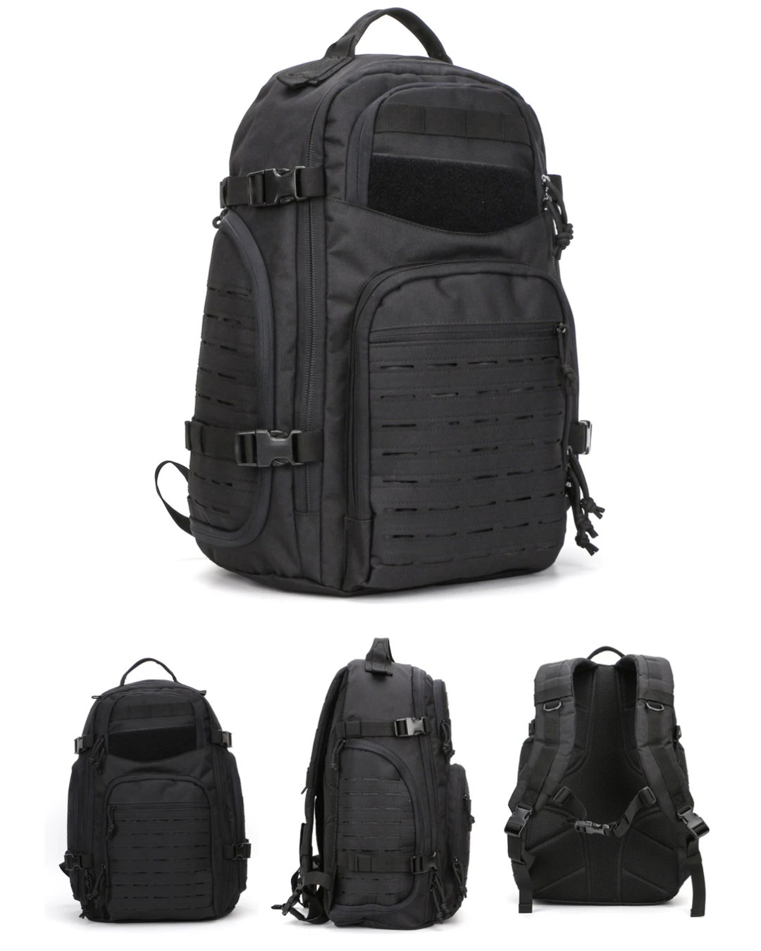 Mochila Tática Gavião 40 Litros - Preta