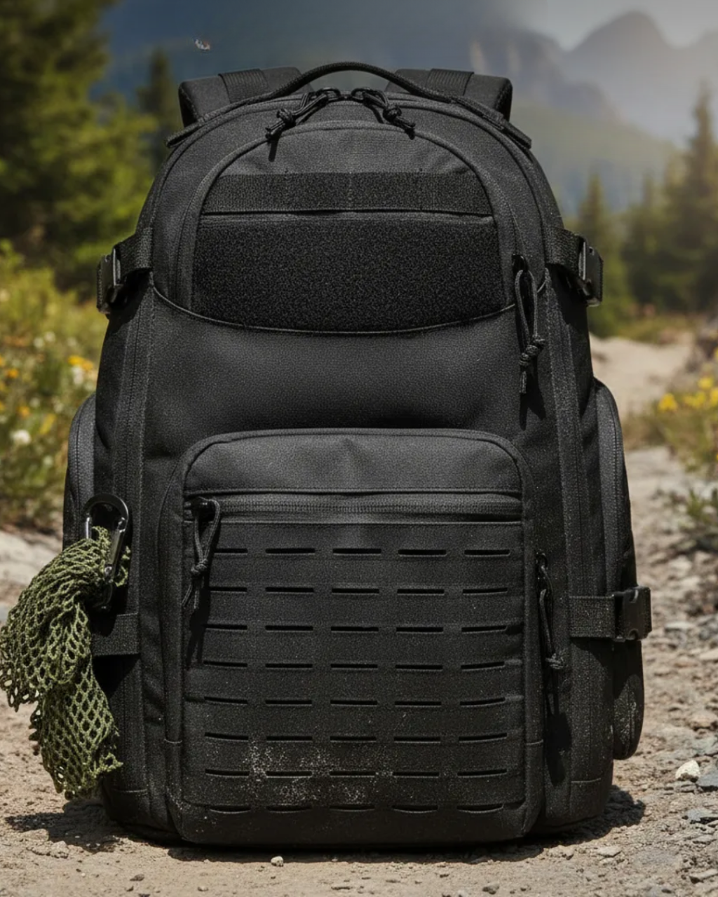 Mochila Tática Gavião 40 Litros - Preta
