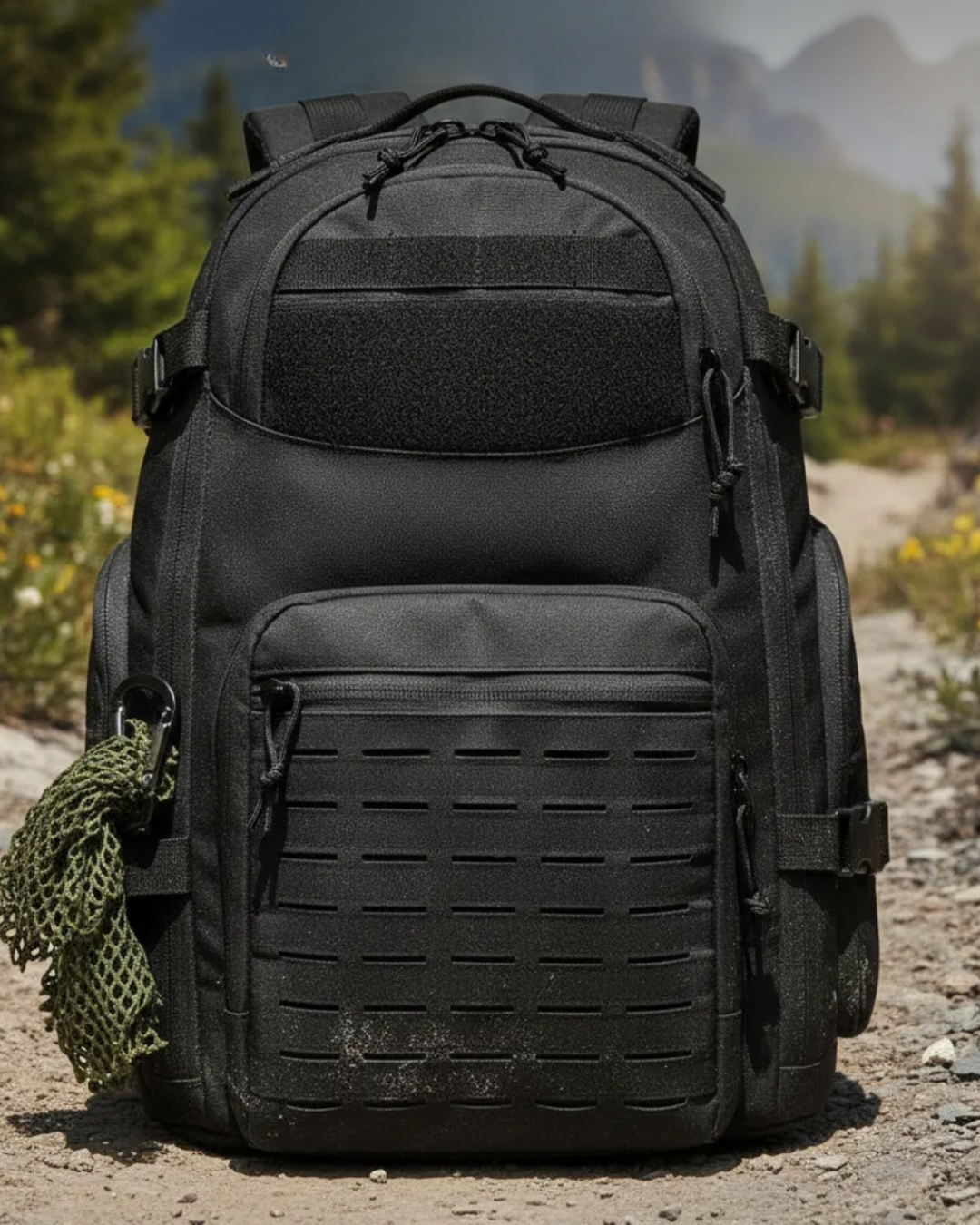 Mochila Tática Gavião 40 Litros - Preta