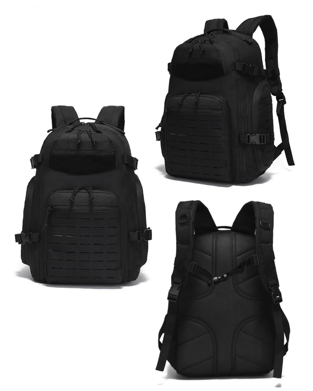 Mochila Tática Gavião 40 Litros - Preta