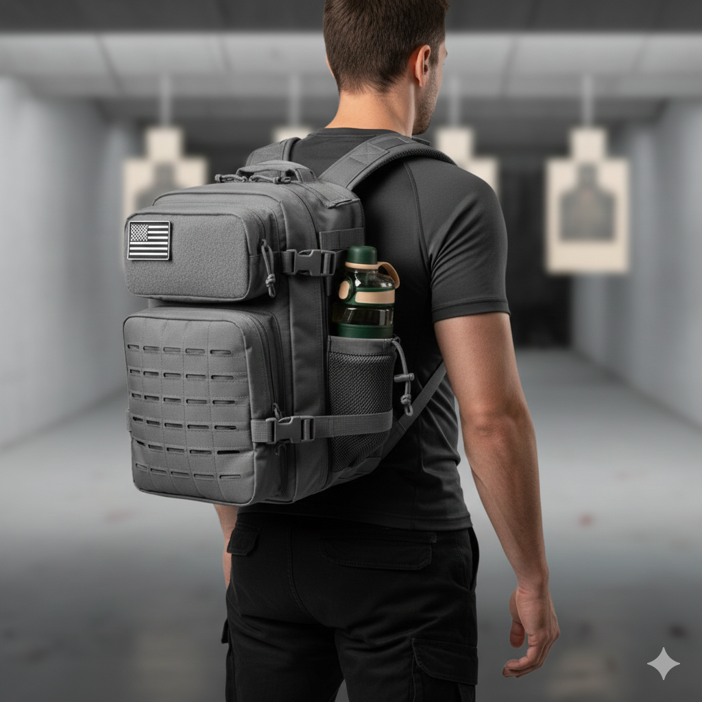 Mochila Andarilho 25 Litros - Chumbo