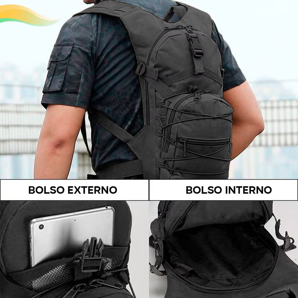 Mochila de Hidratação Trilha com Refil 3L