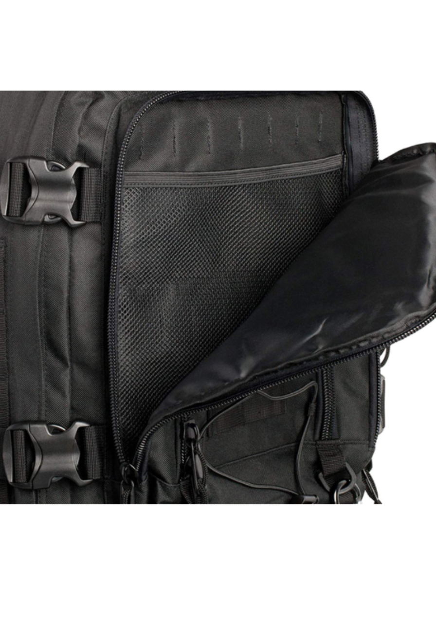 Mochila Expansível 40L a 60L Missão - Preta