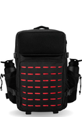 Mochila Andarilho 50 Litros - Preto e Vermelho