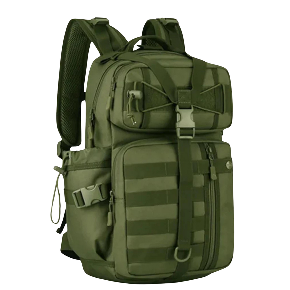 Mochila Tática Caçadora 40 Litros - Verde Oliva