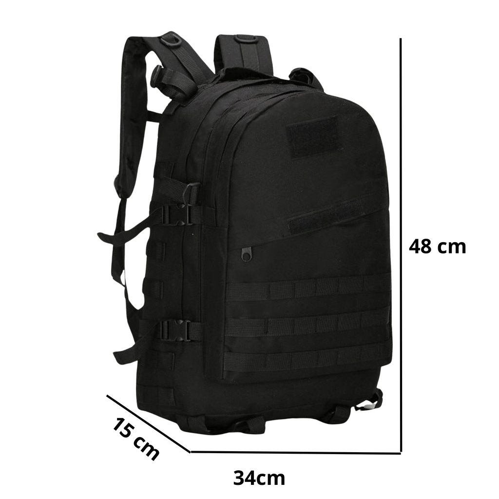 Mochila Tática Metrópole 30 Litros - Preta