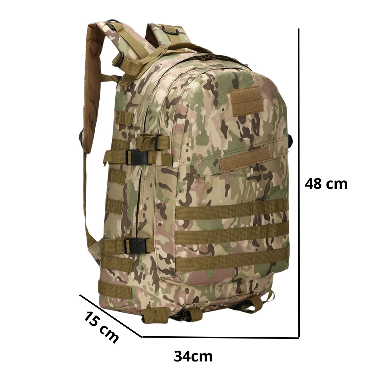 Mochila Tática Metrópole 30 Litros - Forest
