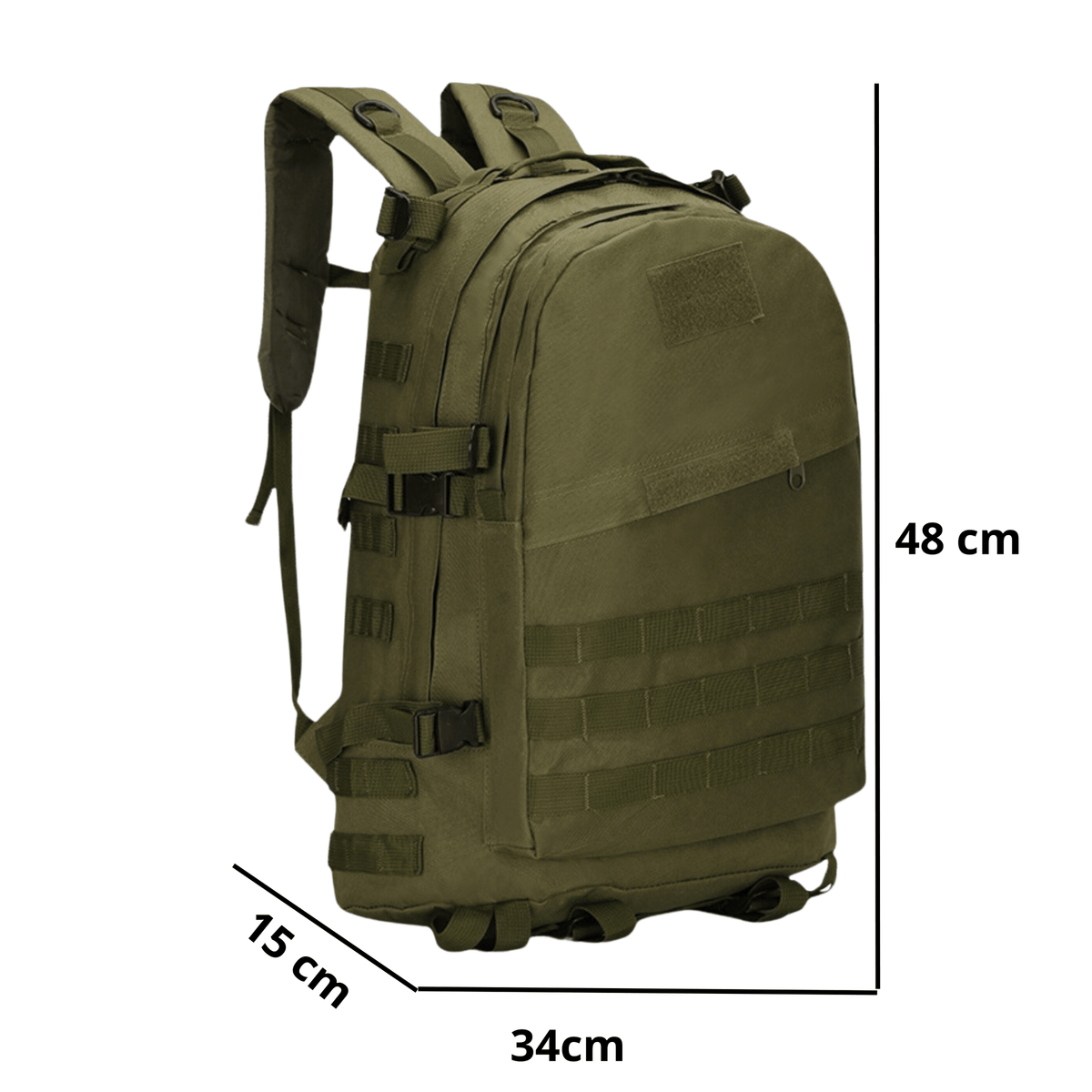 Mochila Tática Metrópole 30 Litros - Verde
