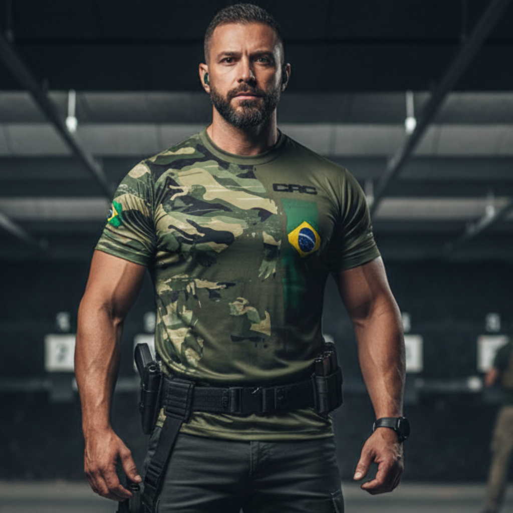 Camiseta Atirador CAC - Verde