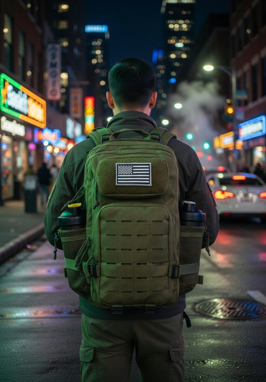 Mochila Tática Ágil 25L - Verde