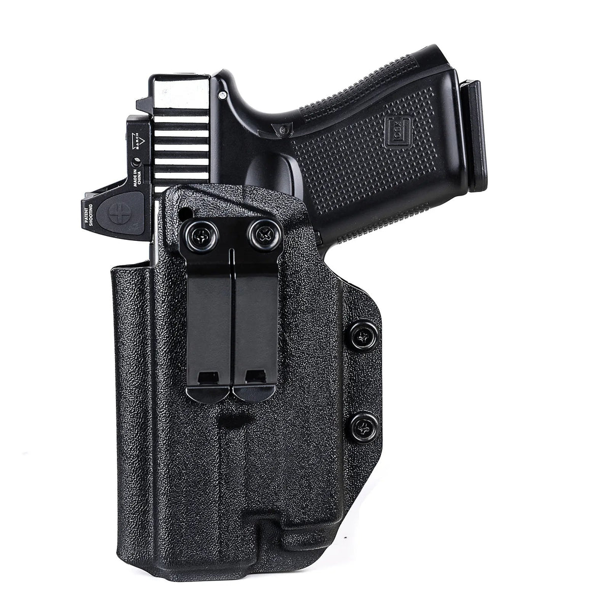Coldre Velado para Glock G19, G19X, G44, G45, G22 e G23 com Lanterna e Red Dot