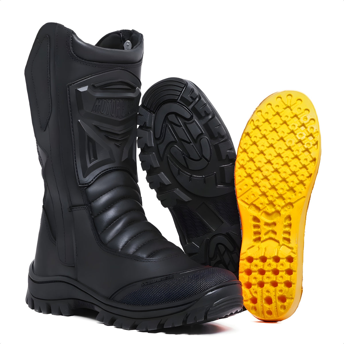 Bota Tática Batedor Cano Longo - solado e palmilha