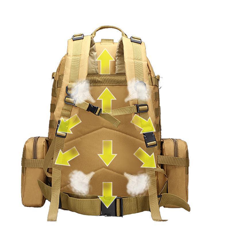 Mochila Militar Couraça 65 Litros - Deserto